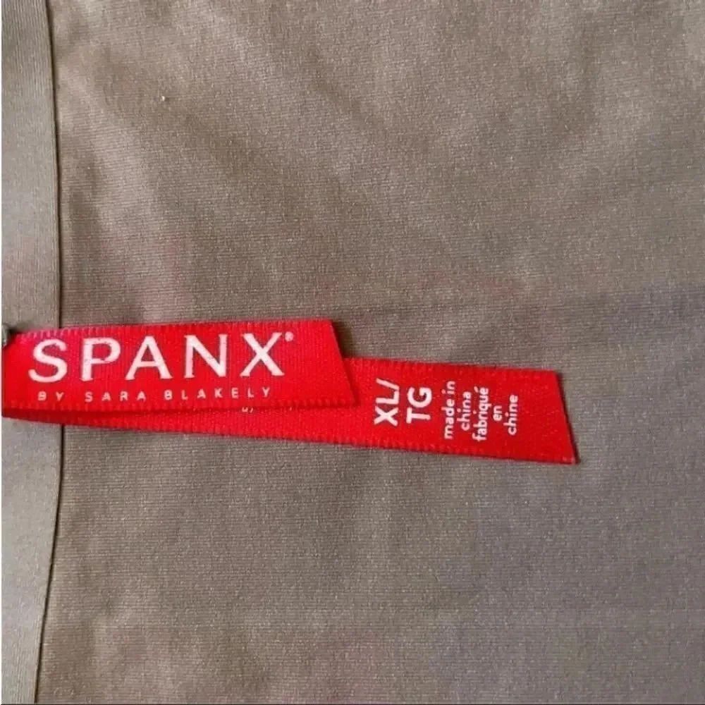 Spanx Microfiber Tan Lightweight Breathable Non-Compression Shaper Tank Top XL - Picture 6 of 11